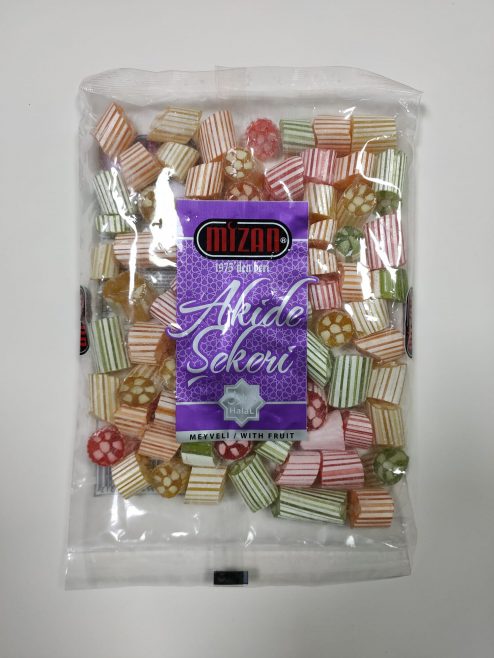 Akide Şekeri Renkli Kesme 350 gr